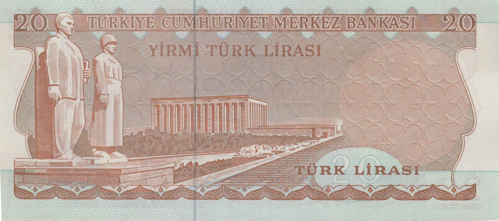 Turkey 20 1971 UNC P-187/a2
